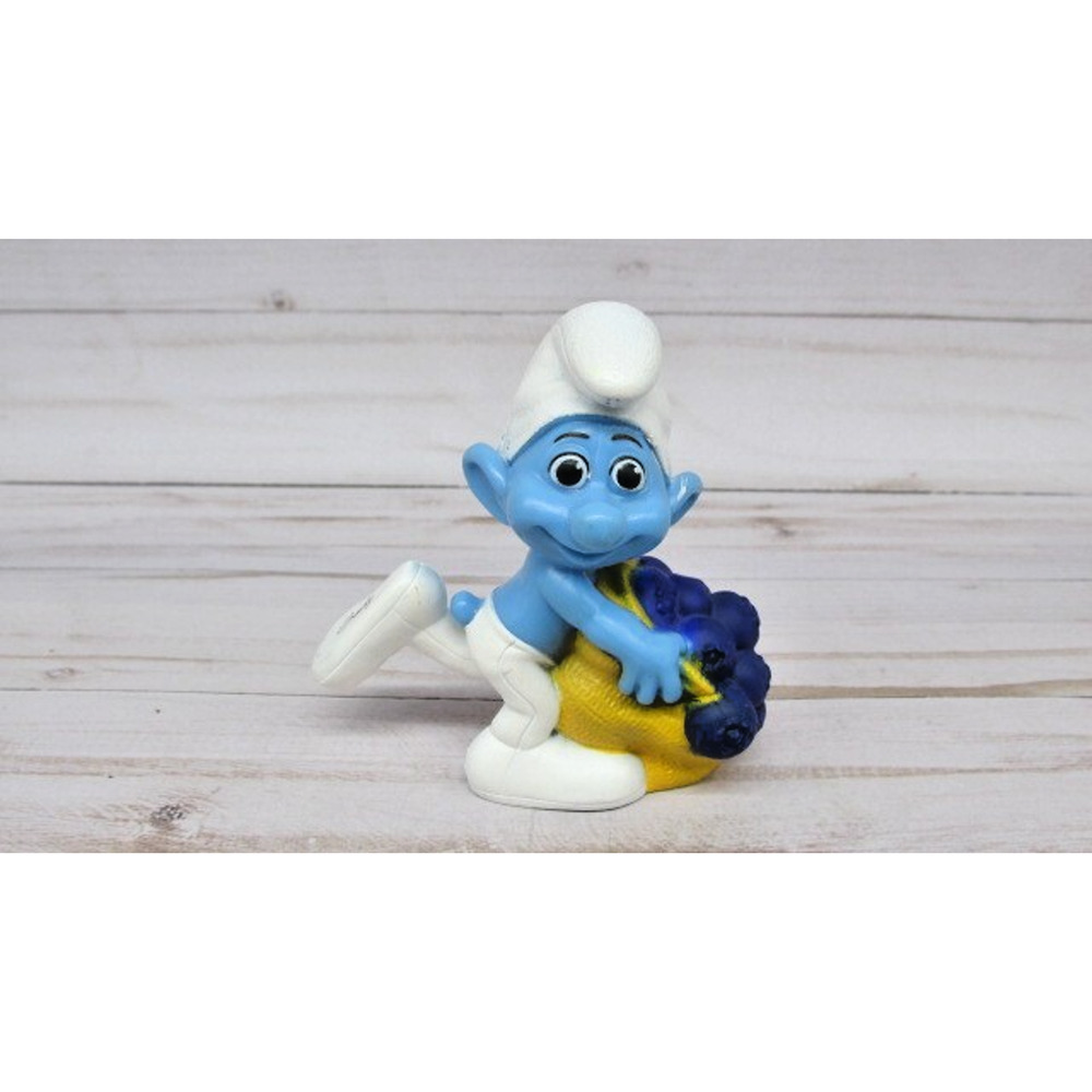 Lot of 9 The Smurfs 2011 McDonalds Happy Meal Toys Peyo Cake Toppers Figurines - Picture 2 of 16